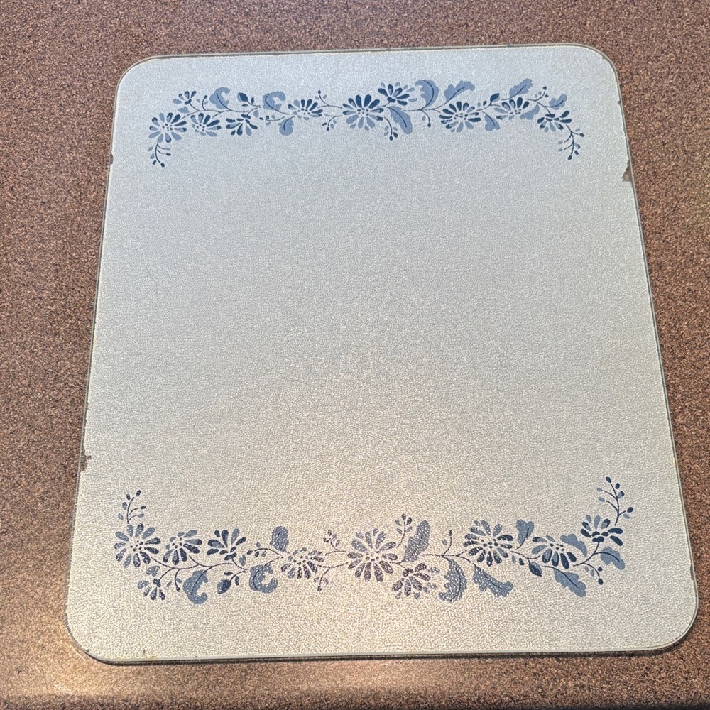 Colonial Mist counter saver vintage Pyrex